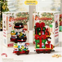 Bộ Đồ Chơi Lắp Ráp Mô Hình Giáng Sinh Noel - S61 6