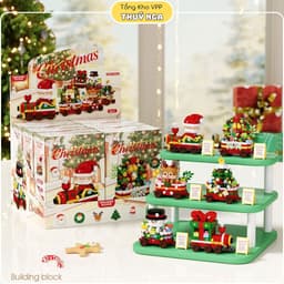 Bộ Đồ Chơi Lắp Ráp Mô Hình Giáng Sinh Noel - S61 2
