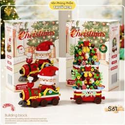 Bộ Đồ Chơi Lắp Ráp Mô Hình Giáng Sinh Noel - S61 8