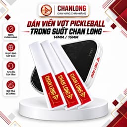 Dán Viền Vợt Pickleball Chan Long Trong Suốt Chính Hãng - Chống Trầy Xước, Chống Va Đập, Bảo Vệ Cạnh Vợt Bền Đẹp 1
