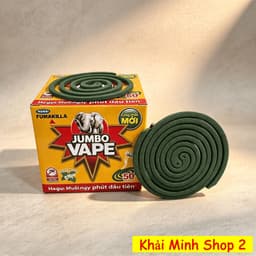 Nhang Muỗi Jumbo Vape Hương Hoa Lài – Hộp 50 Khoanh – Nhang Xua Muỗi 2
