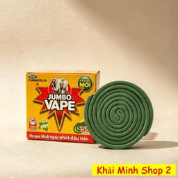 Combo 4 Hộp Nhang Muỗi Jumbo Vape Hương Hoa Lài – 50 Khoanh Đơn/Hộp – Hỗ Trợ Xua Muỗi 5