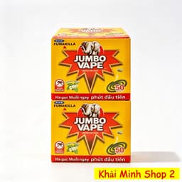 Thùng 12 Hộp Nhang Muỗi Jumbo Vape Hương Hoa Lài – 50 Khoanh Đơn/Hộp – Hỗ Trợ Xua Muỗi 6
