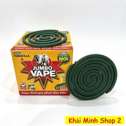 Combo 3 Hộp Nhang Muỗi Jumbo Vape Hương Hoa Lài – 50 Khoanh Đơn/Hộp – Hỗ Trợ Xua Muỗi 3