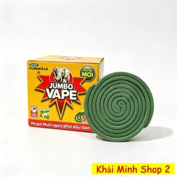 Combo 4 Hộp Nhang Muỗi Jumbo Vape Hương Hoa Lài – 50 Khoanh Đơn/Hộp – Hỗ Trợ Xua Muỗi 4