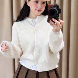Lily.clothes- Áo cardigan len đũa form suông basic hàng QC loại 1 (A55) 5