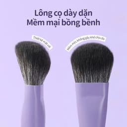 Cọ trang điểm GUOXIAONIU các loại, cọ má hồng đầu góc, cọ che khuyết điểm... với lông mềm mại, tự nhiên 4
