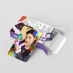 Set 60 lomo card và 64 sticker Twice - Sana đáng iu 2026 6
