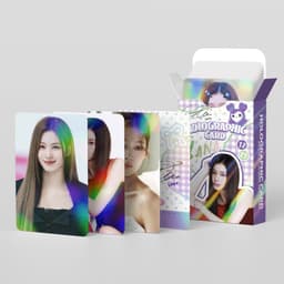 Set 60 lomo card và 64 sticker Twice - Sana đáng iu 2026 5