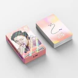 Set 60 lomo card và 64 sticker Stray Kids - I.N cute 2026 4