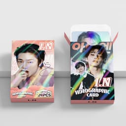 Set 60 lomo card và 64 sticker Stray Kids - I.N cute 2026 3