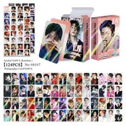 Set 60 lomo card và 64 sticker Stray Kids - I.N cute 2026 1
