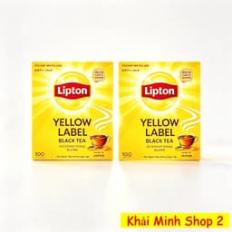Combo 2 Hộp Trà Lipton Nhãn Vàng Túi Lọc 2g Nhật Bản – 100 Gói/Hộp – Trà Đen Chính Hãng 4