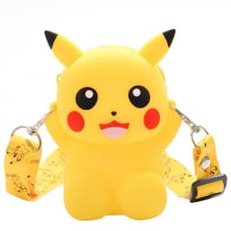 Túi xách silicon đeo chéo hình pika thời trang đựng bao bì lì xì túi tỏi quà tặng cho bé 2