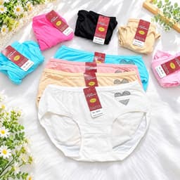 (Hàng loại đẹp)Combo 5-10 quần chip nữ , quần lót nữ chất cotton co dãn bốn chiều đẹp 45-65kg mềm mát 1