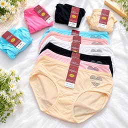 (Hàng loại đẹp)Combo 5-10 quần chip nữ , quần lót nữ chất cotton co dãn bốn chiều đẹp 45-65kg mềm mát 2