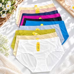 (Hàng loại đẹp) quần chip su, quần lót su không lộ viền co dãn tốt 4-65kg mềm mát 2