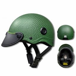Nón bảo hiểm lưỡi trai liền vân cacbon - Năng động, phù hợp đi phố và đi học, dành cho cả nam và nữ. 6