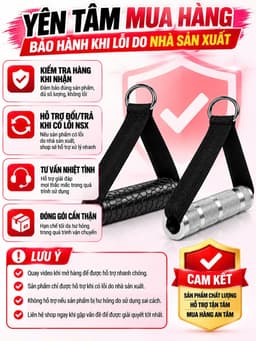 Tay Cầm Kéo Cáp Tập Gym Nhiều Loại Chỉ Có Tại HC Sport 6