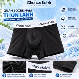 Quần Lót Nam Boxer XEKA Thun Lạnh Co Giãn 4 Chiều, Quần Sịp Nam Đùi Mềm Mịn Thoáng Mát Thấm Hút Mồ Hôi Size XL-3XL 7