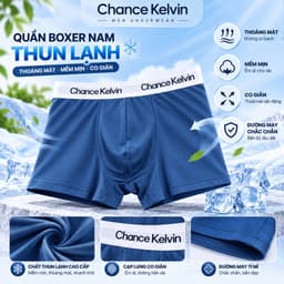 Quần Lót Nam Boxer XEKA Thun Lạnh Co Giãn 4 Chiều, Quần Sịp Nam Đùi Mềm Mịn Thoáng Mát Thấm Hút Mồ Hôi Size XL-3XL 5