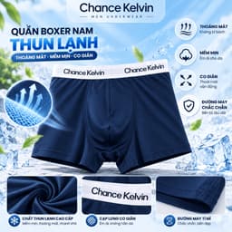 Quần Lót Nam Boxer XEKA Thun Lạnh Co Giãn 4 Chiều, Quần Sịp Nam Đùi Mềm Mịn Thoáng Mát Thấm Hút Mồ Hôi Size XL-3XL 6