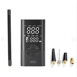 Máy Bơm Lốp Ô Tô Mini XO-CZ032 150PSI, Pin 2000mAh, Màn Hình, Đèn LED 4