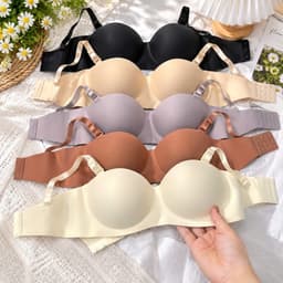 Áo ngực su cúp ngang có thể tháo dây được, áo lót cúp ngang size 34-36-38-40 nâng 3cm chất su mềm mát 1