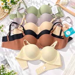 Áo ngực su cúp ngang có thể tháo dây được, áo lót cúp ngang size 34-36-38-40 nâng 3cm chất su mềm mát 4