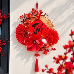🌸SET MẸT TRANG TRÍ HOA TẾT – RỰC RỠ SẮC XUÂN, ĐÓN LỘC VÀO NHÀ 🧧✨ 6