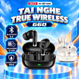 Tai Nghe Bluetooth OWS XO G60, Pin 17 Giờ, Chế Độ Game Độ Trễ Thấp, Kháng Nước IPX4 4
