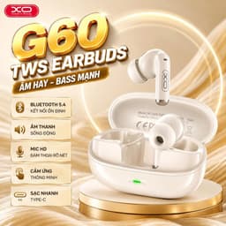 Tai Nghe Bluetooth OWS XO G60, Pin 17 Giờ, Chế Độ Game Độ Trễ Thấp, Kháng Nước IPX4 6