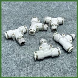 [Rẻ Vô Địch] Ba Ngã Nối Nhanh Khí Nén XPB - Tê Nối Khí Nén Ren Ngoài, Cút Nối Hơi XPB, Linh Kiện Hệ Thống Khí Nén 5