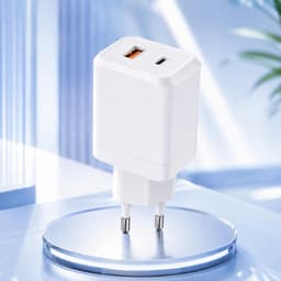 Bộ Sạc Nhanh XO CE36 45W Kèm Cáp Type-C To Type-C, 2 Cổng USB-C USB-A, Hỗ Trợ PD3.0 PPS 7