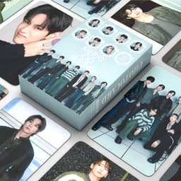 Set 55 lomo card và 72 sticker BTS - Merry Go Round 2026 2