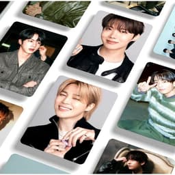 Set 55 lomo card và 72 sticker BTS - Merry Go Round 2026 8