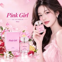 Nước hoa nữ Pink Girl - NỮ TÍNH, THANH LỊCH, TƯƠI TRẺ (90ML) 5