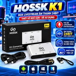 Bộ Livestream X5 + PC-K850 + K1 | Combo Thu Âm, Karaoke, Hát Live, Stream Game Đa Nền Tảng 2