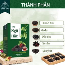 Trà Ngũ Hắc Dưỡng Tóc (Cho tóc rụng - bạc) 5 vị thảo mộc Nuôi Dưỡng Dưỡng tóc từ bên trong. 2