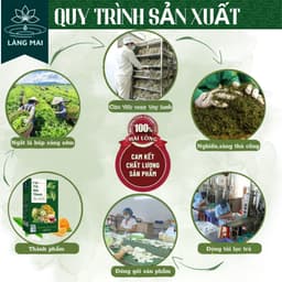 Trà Ngũ Hắc Dưỡng Tóc (Cho tóc rụng - bạc) 5 vị thảo mộc Nuôi Dưỡng Dưỡng tóc từ bên trong. 7