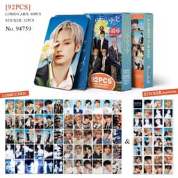 Set 60 lomo card và 32 sticker TXT - BLOOM 2026 1