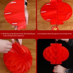 🏮🧧 ĐÈN LỒNG ĐỎ MINI TREO TRANG TRÍ LỄ TẾT – NHỎ XINH, RỰC RỠ, ĐÓN LỘC VỀ NHÀ 🧧🏮 6
