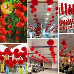 🏮🧧 ĐÈN LỒNG ĐỎ MINI TREO TRANG TRÍ LỄ TẾT – NHỎ XINH, RỰC RỠ, ĐÓN LỘC VỀ NHÀ 🧧🏮 7