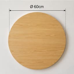 Mặt Bàn Tròn Gỗ MDF Chống Ẩm Phủ Melamine dày 18mm, Đường Kính 60cm 6