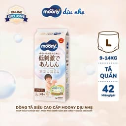 Tã dán Moony Natural Dịu Nhẹ siêu cao cấp NB60+6/S58+2/M46/L38 nhập khẩu chính hãng Nhật Bản - An toàn cho bé 9