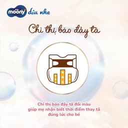 Tã dán Moony Natural Dịu Nhẹ siêu cao cấp NB60+6/S58+2/M46/L38 nhập khẩu chính hãng Nhật Bản - An toàn cho bé 5