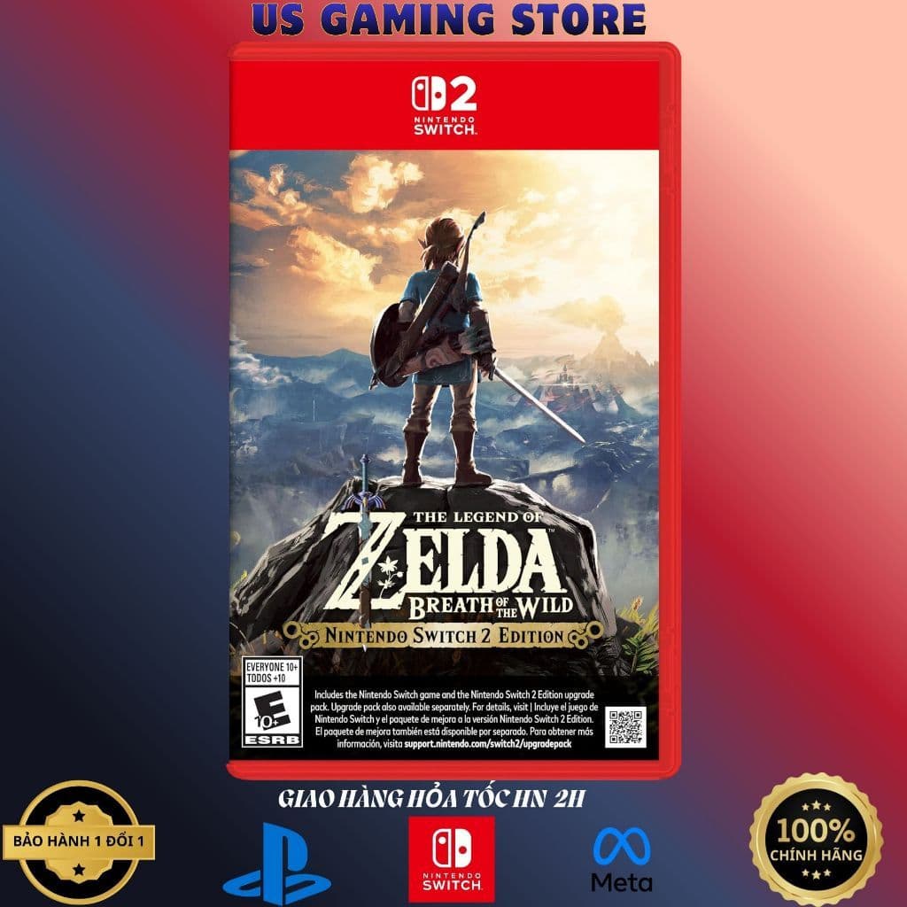 Băng Game The Legend of Zelda Breath of the Wild Nintendo Switch 2