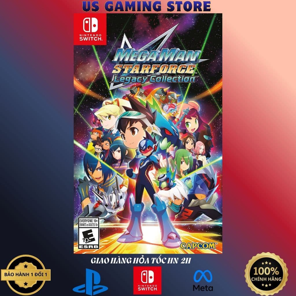 Băng Game Mega Man Star Force Legacy Collection Nintendo Switch