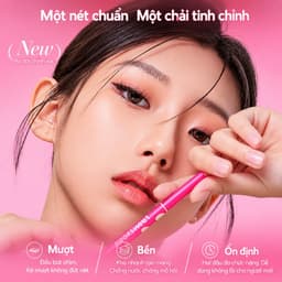 Bút kẻ mắt Gel hai đầu ROCKSWEET 2in1 - lên màu rõ, sống động, chống nhòe, giữ nét lâu trôi, dễ tạo mọi hình mắt 2