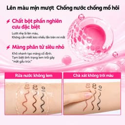 Bút kẻ mắt Gel hai đầu ROCKSWEET 2in1 - lên màu rõ, sống động, chống nhòe, giữ nét lâu trôi, dễ tạo mọi hình mắt 8